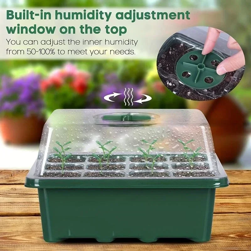 12Grids Seedling Trays Seed St - Dome Propagation Kit recensie en prijs