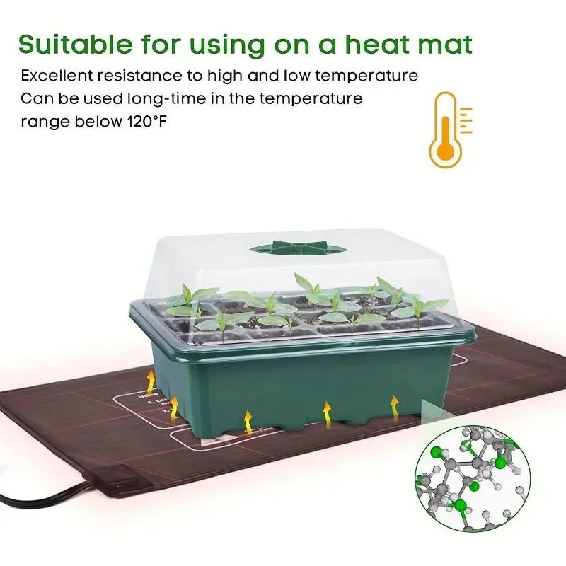 12Grids Seedling Trays Seed St - Dome Propagation Kit recensie en prijs