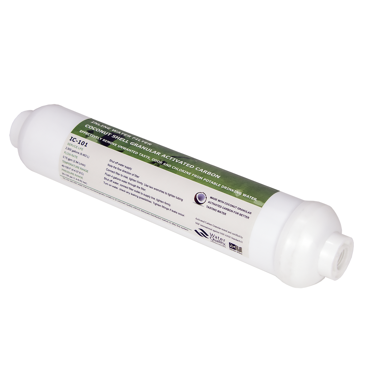 Coronwater Inline RO GAC Posfi - Carbon Filter Inline recensie en prijs