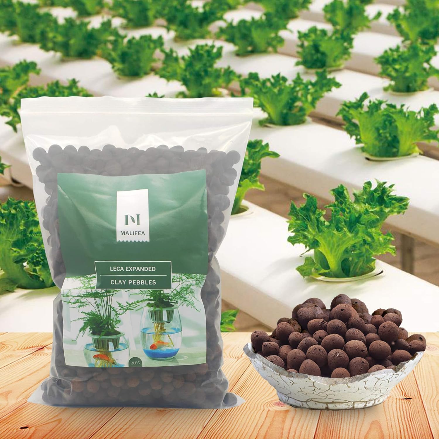 2LBS Leca Expanded Clay Pebble - Clay Pebble Growing recensie en prijs
