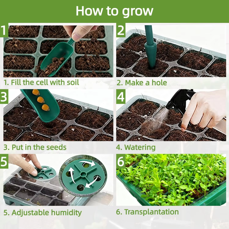 Seed Starter Tray Mini Greenho - Dome Propagation Kit recensie en prijs