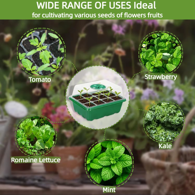 Seed Starter Tray Mini Greenho - Dome Propagation Kit recensie en prijs