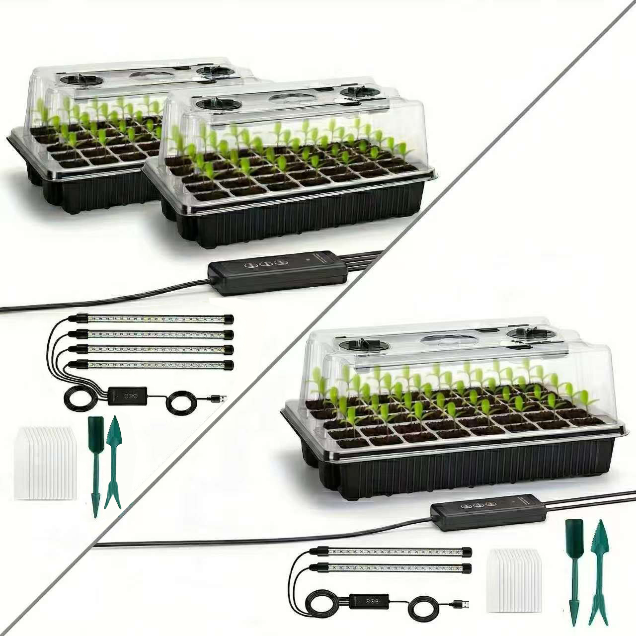 40/Cell Seed Starter Kit with  - Dome Propagation Kit recensie en prijs