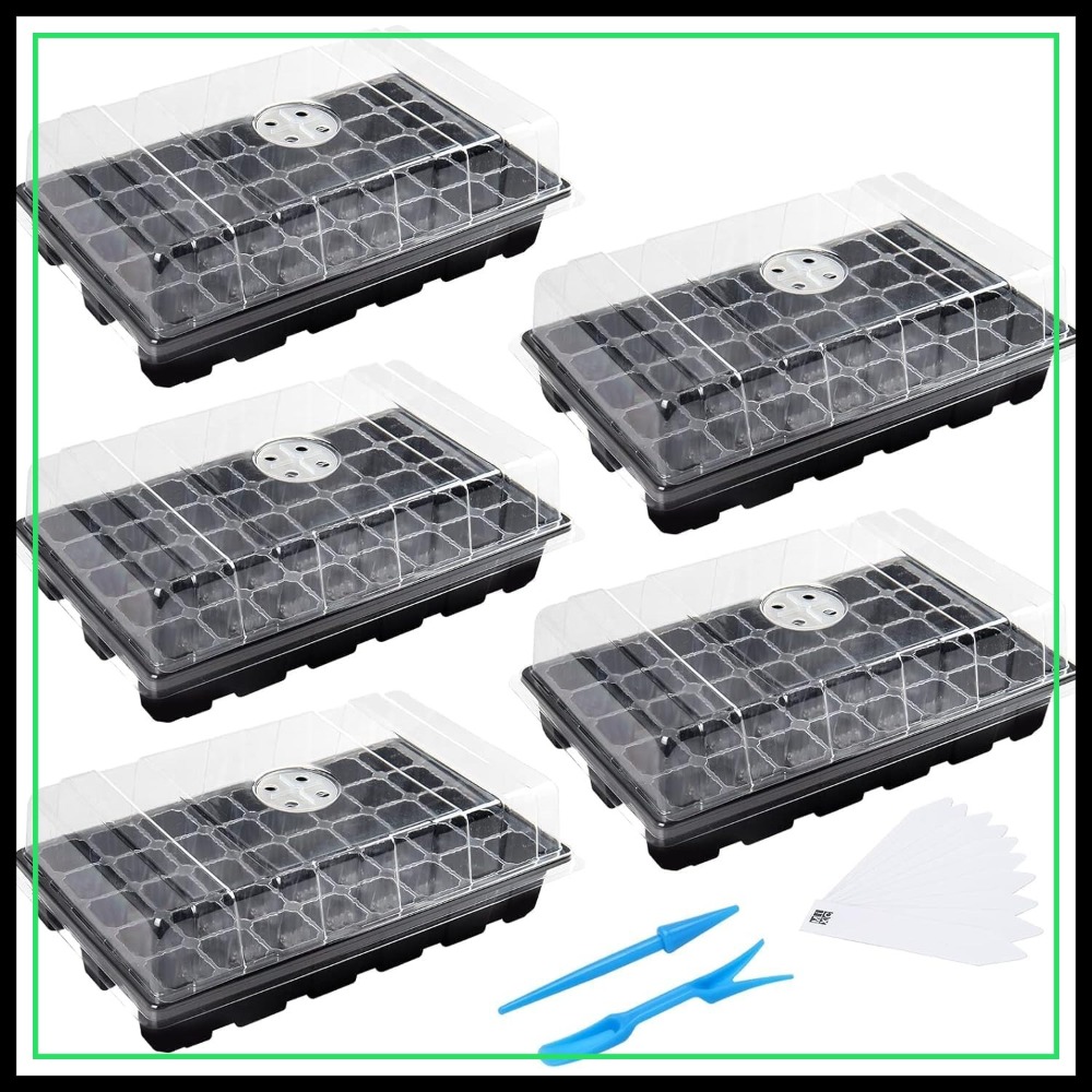 Seedling Trays Starter Kit, 5- - Dome Propagation Kit recensie en prijs
