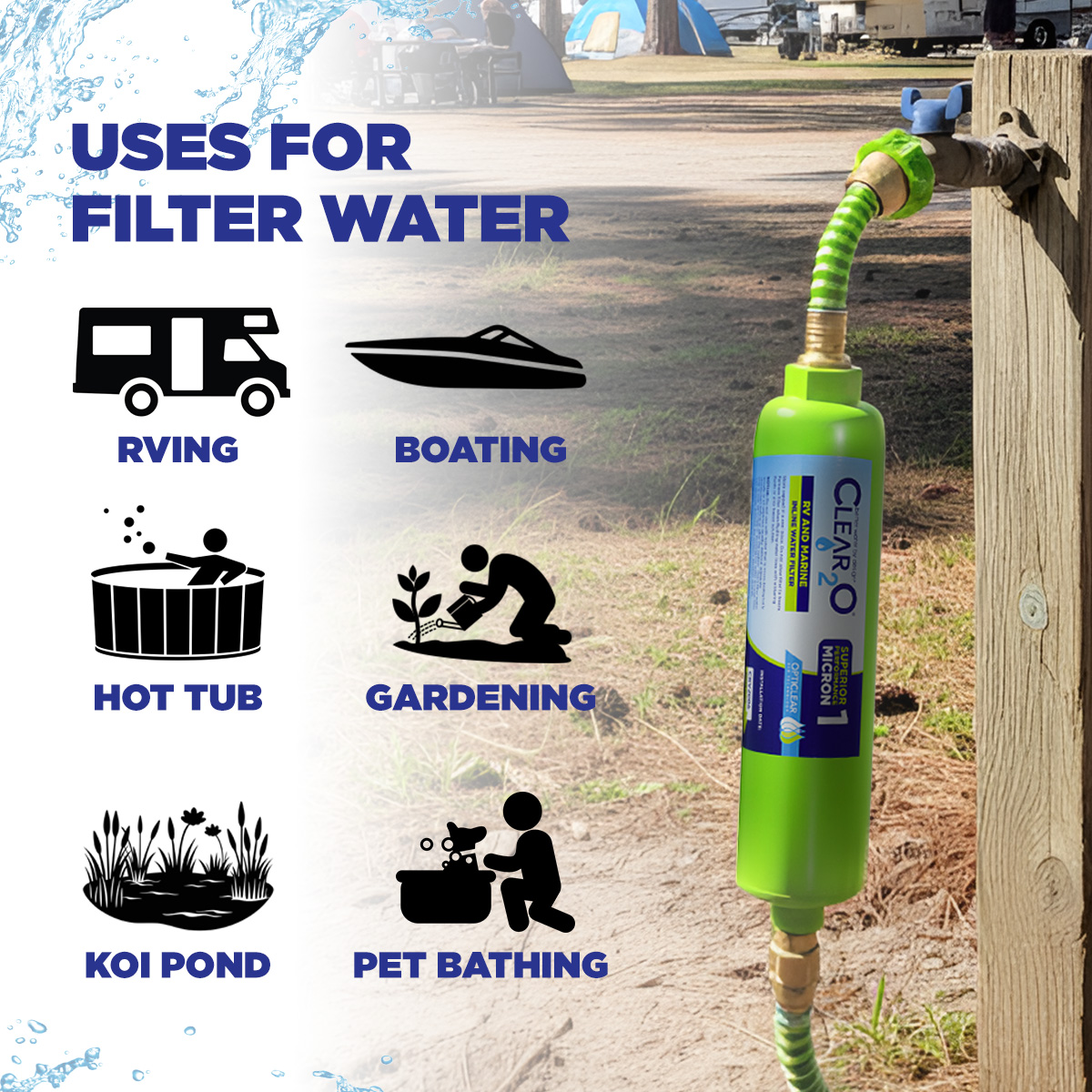 RV & Marine Inline 1 Micron So - Carbon Filter Inline recensie en prijs