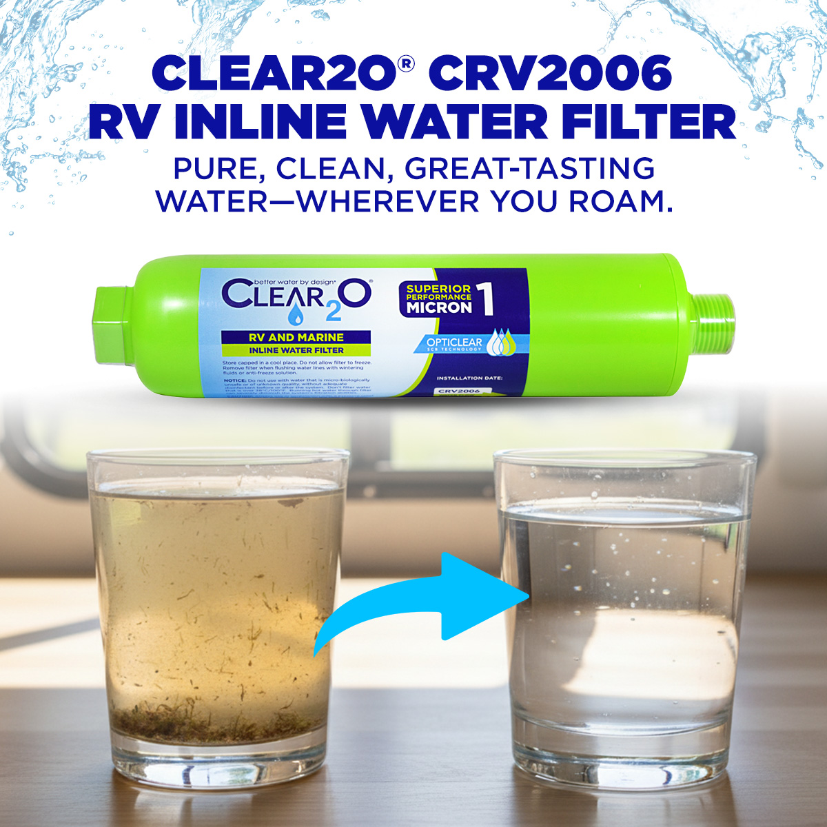 RV & Marine Inline 1 Micron So - Carbon Filter Inline recensie en prijs