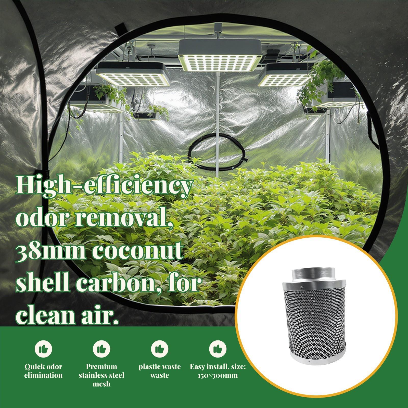 6 Inch Inline Fan Carbon Filte - Carbon Filter Inline recensie en prijs