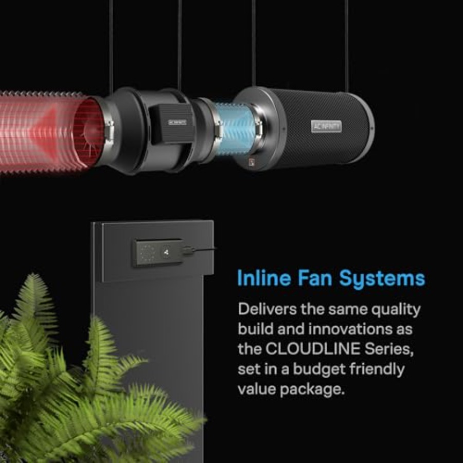 Grow tent air filtration kit:  - Carbon Filter Inline recensie en prijs