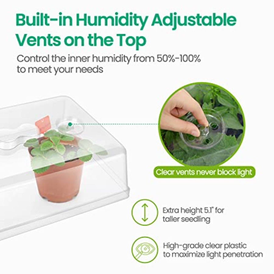 60-Cell Seed Starter Kit - Str - Dome Propagation Kit recensie en prijs