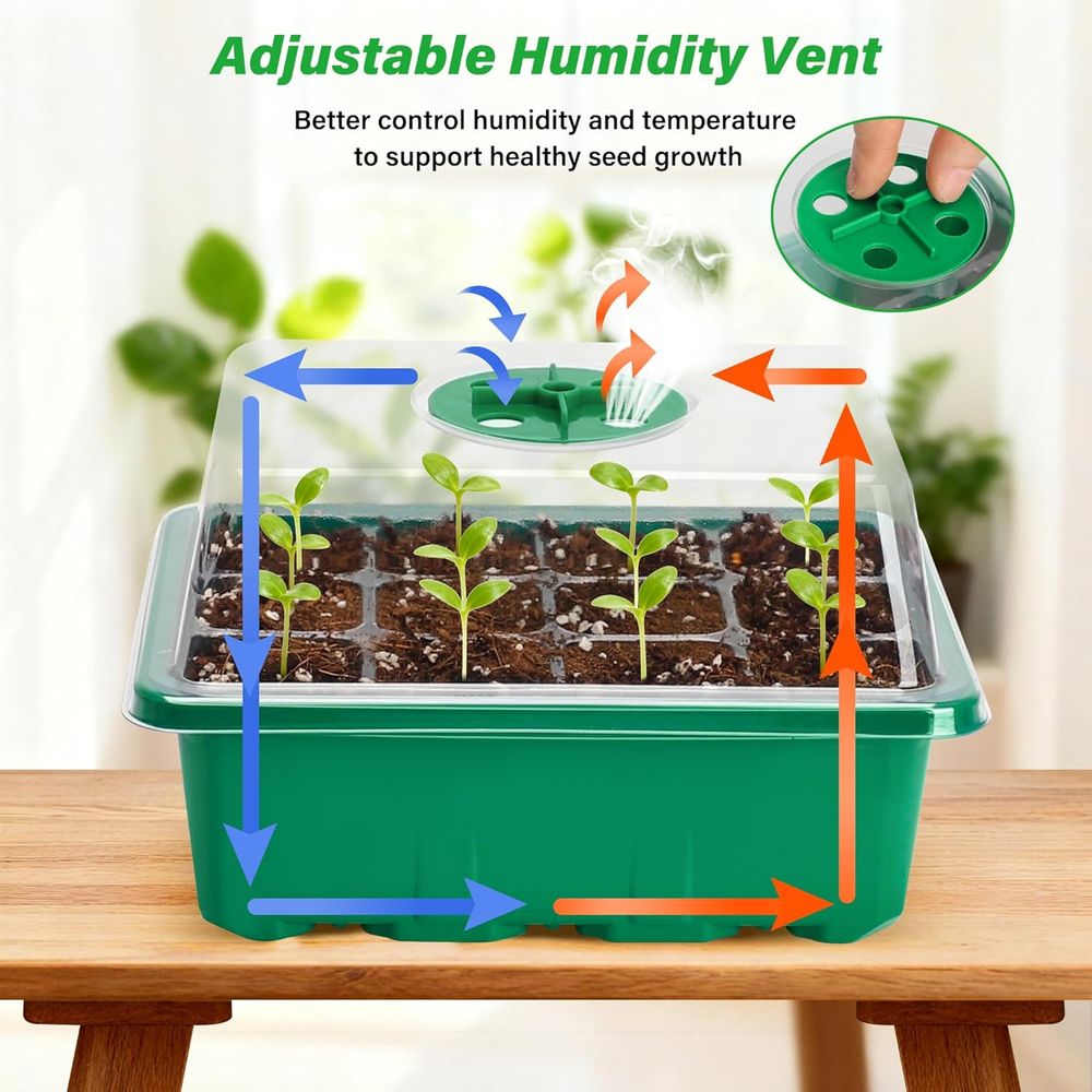 5-Pack Seed Starter Trays, See - Dome Propagation Kit recensie en prijs