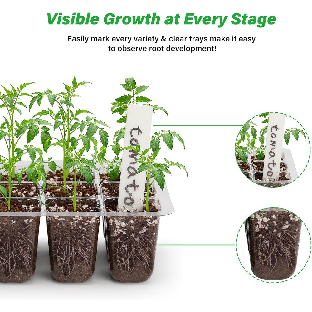 5-Pack Seed Starter Trays, See - Dome Propagation Kit recensie en prijs