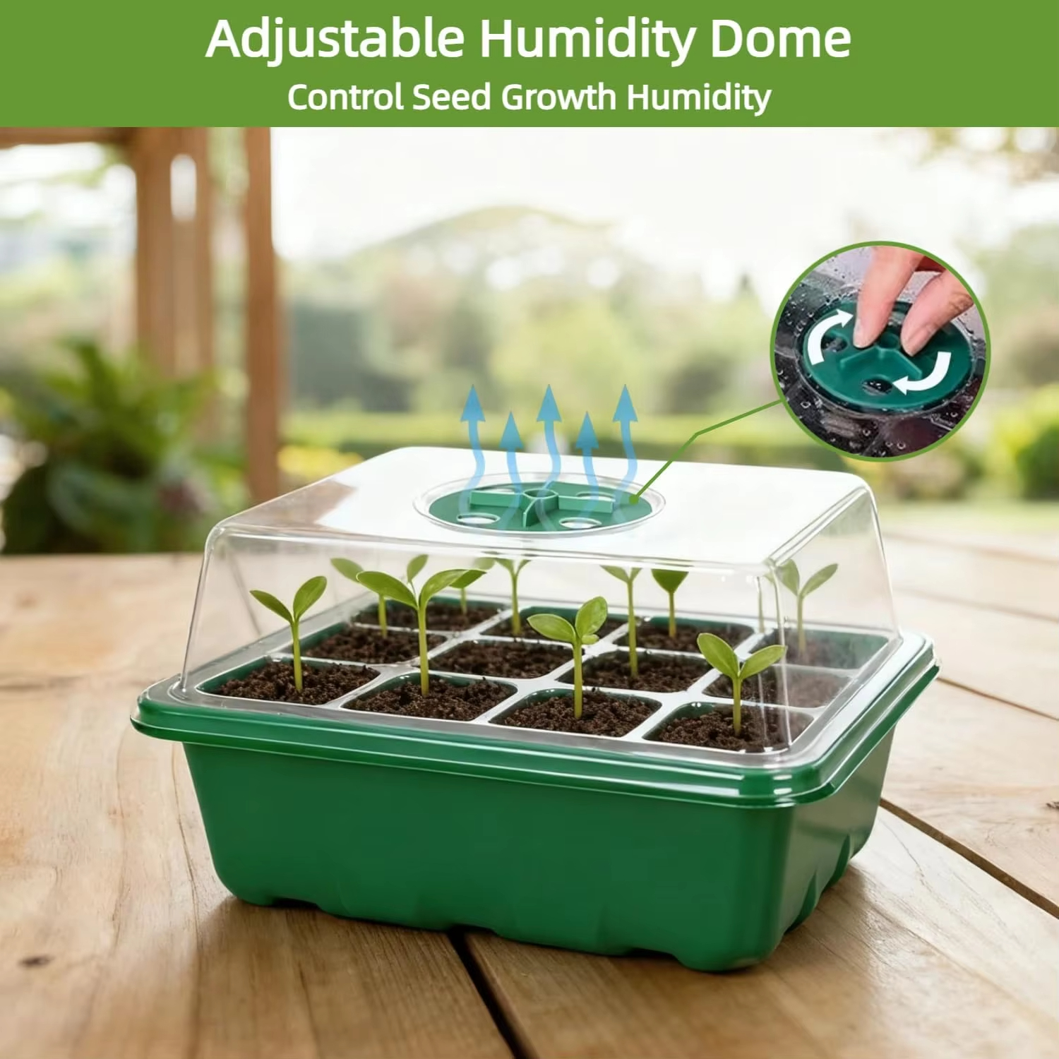 3Pcs Seed Starter Tray Mini Gr - Dome Propagation Kit recensie en prijs