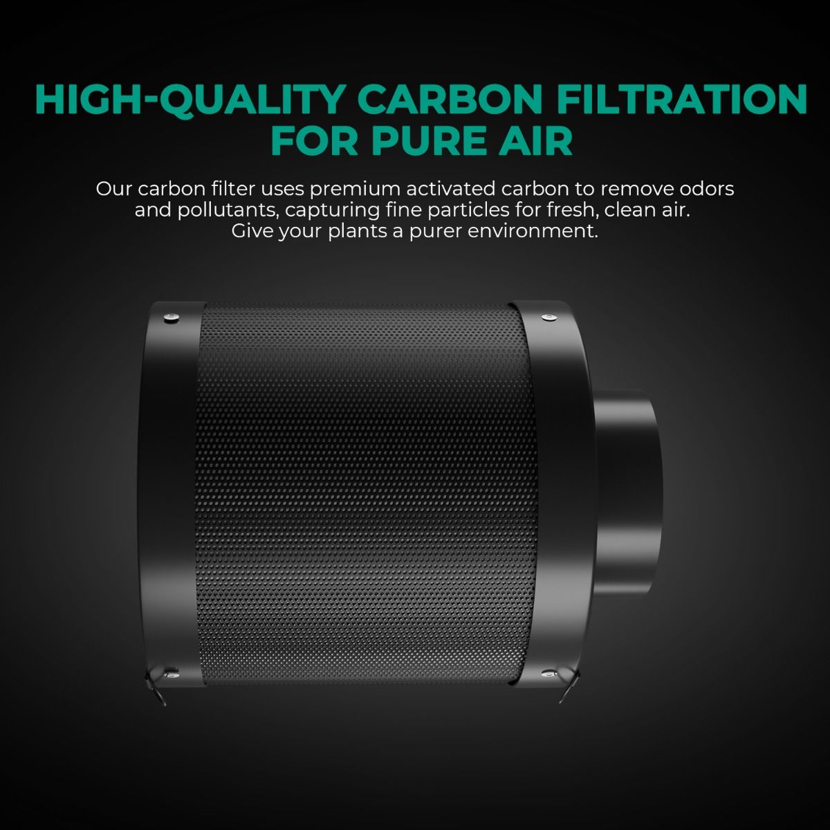 6 Inch Large Refillable Activa - Carbon Filter Inline recensie en prijs