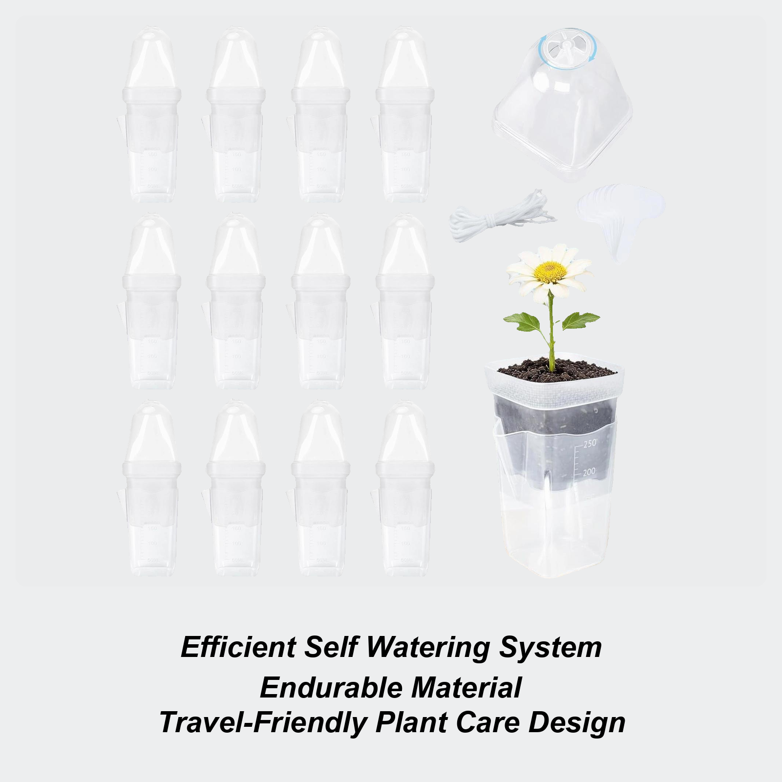 Self Watering Pots 12Pcs Seed  - Dome Propagation Kit recensie en prijs