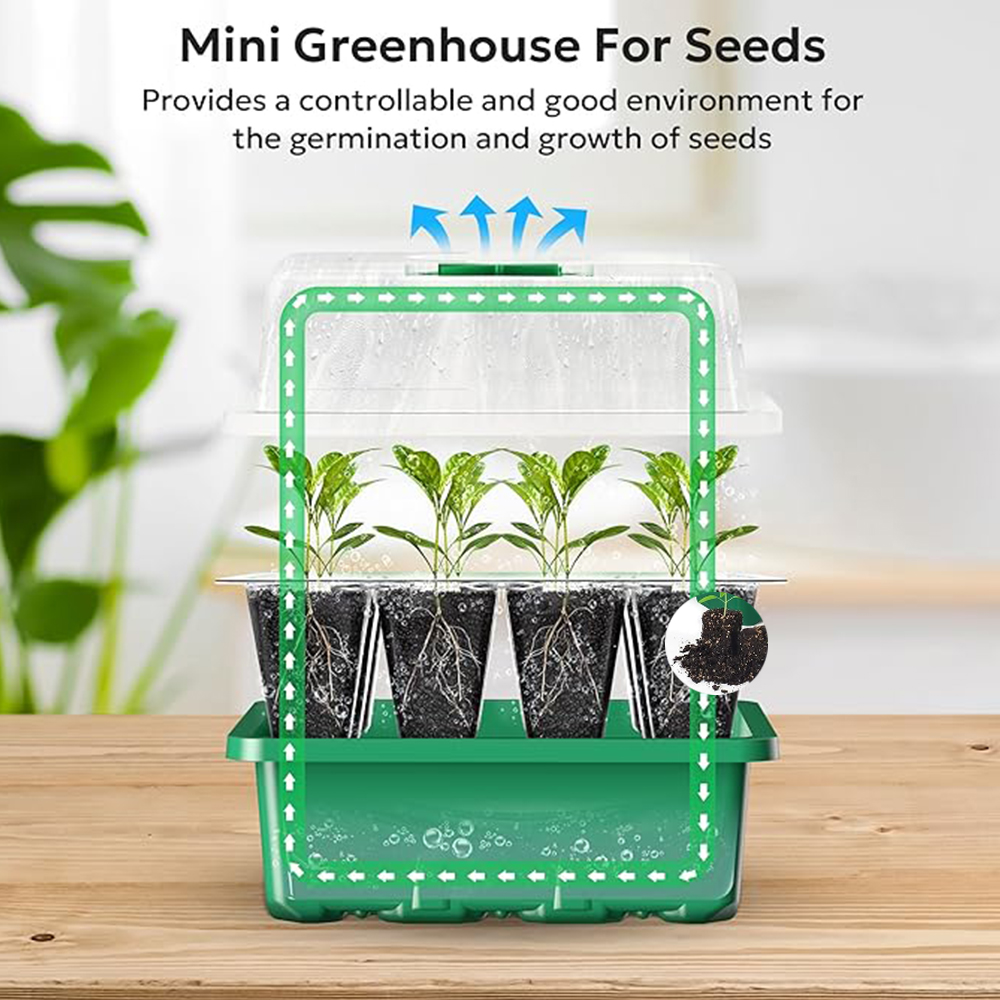 10pcs/set Seedling Trays Seed  - Dome Propagation Kit recensie en prijs