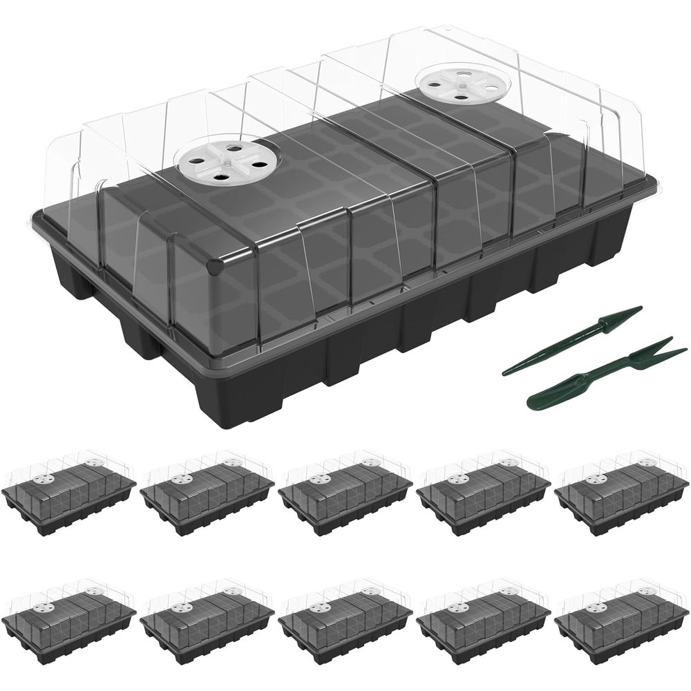 10-Set Garden Propagator Set,  - Dome Propagation Kit recensie en prijs